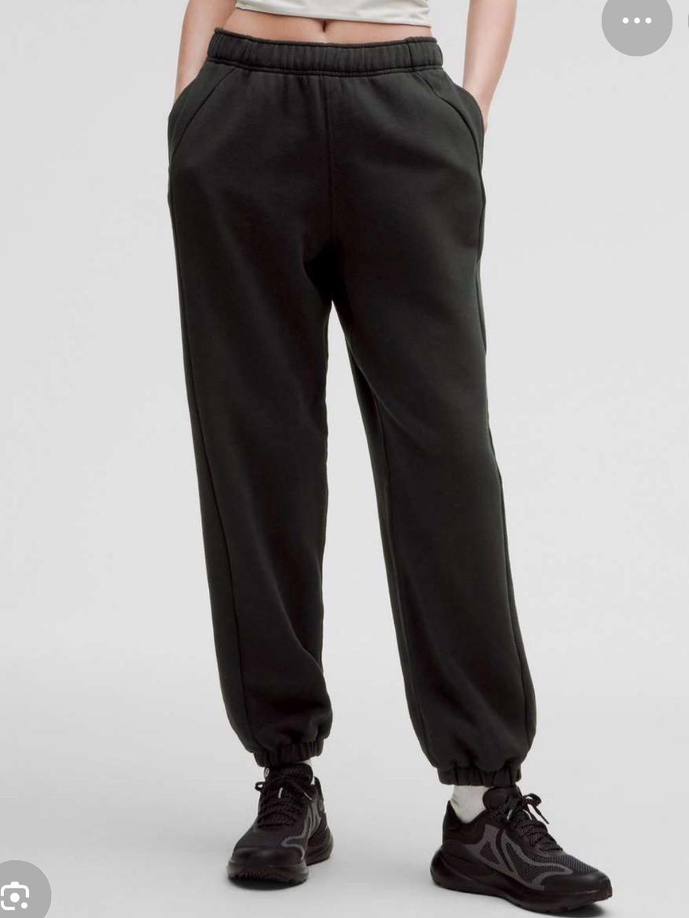 Black Scuba Joggers Lululemom